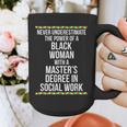 Queen MSW Social Work Masters Graduation Graphic Print Coffee Mug