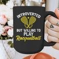 Racquetball Player Introvert Racquetball Graphic Print Coffee Mug