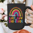 Rainbow Last Day Of 2nd Grade Teacher Student Graduation For Men Women Kids Graphic Print Coffee Mug