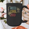 Reel Cool Dad Fishing Shirt Father's Day Fisherman Graphic Print Coffee Mug