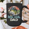 Reel Cool Dad Fishing Vintage Retro Father's Day Graphic Print Coffee Mug