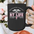 Respiratory Therapist Graduation Class Of 2018 Pink RT Life Graphic Print Coffee Mug