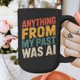 Retro AI Nostalgia Quote Distressed Vintage Graphic Print Coffee Mug