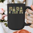 Retro Camo Hunting Papa Old Camo Dad Father’s Day Daddy Graphic Print Coffee Mug