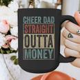 Retro Cheer Dad Straight Outta Money Graphic Print Coffee Mug