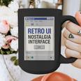 Retro Computer Dialog Box 90s Desktop Interface Nostalgia Graphic Print Coffee Mug