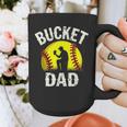 Retro Daddy Bucket Dad Softball Girl Graphic Print Coffee Mug Retro Daddy Bucket Dad Softball Girl Graphic Print Coffee Mug