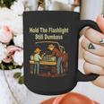 Retro Hold The Flashlight Still Dumbass Car Fixing Dad Son Graphic Print Coffee Mug