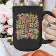Retro Nostalgia Era Disco Groovy 80s 90s Vintage Aesthetic Graphic Print Coffee Mug