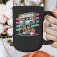 Retro Old Cassette Tape Cartoon With Walker Nostalgia Graphic Print Coffee Mug