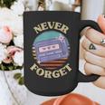 Retro Pager Never Forget Nostalgia Vintage Graphic Print Coffee Mug
