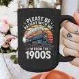 Retro Please Be Patient With Me I'm From The 1900s Train Graphic Print Coffee Mug