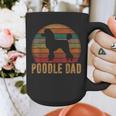 Retro Poodle Dad Dog Owner Pet Poodle Father Graphic Print Coffee Mug