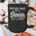 Retro Proud Dad Of a Senior Class Of 2026 Senior Dad 2026 Graphic Print Coffee Mug