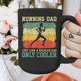 Retro Running Dad Runner Marathon Athlete Humor Outfit Graphic Print Coffee Mug