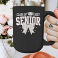 Retro Senior 2027 Girl Coquette Bow Class Of 2027 Graduation Graphic Print Coffee Mug
