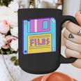 Retro TechnologyOld School Floppy Nostalgia 90s Generation Graphic Print Coffee Mug