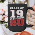 Reunion 1980 Class Of 1980 Reunion 80 Graduation 1980 Graphic Print Coffee Mug