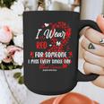 Ribbon Blood Cancer Angel Memory Support Dad Mom Red Graphic Print Coffee Mug Ribbon Blood Cancer Angel Memory Support Dad Mom Red Graphic Print Coffee Mug