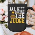 All Rise Here Comes The Judge Lawyer Graduation Quote Graphic Print Coffee Mug
