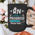 RN In Progress Loading Future Nurse Graduation Lover Graphic Print Coffee Mug