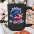 My Rod Is My Best Friend Introvert Fishing Antisocial Graphic Print Coffee Mug My Rod Is My Best Friend Introvert Fishing Antisocial Graphic Print Coffee Mug