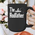 The Rodfather Fishing Dad Graphic Print Coffee Mug