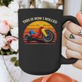 This Is How I Rolled Retro Toys Big Wheel Tricycle Nostalgia Graphic Print Coffee Mug