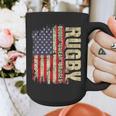 Rugby Blood Sweat Bruises Rugby Player Coach Dad Mom Graphic Print Coffee Mug