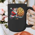 Santa Holding Cookie Xmas Baker Introvert Christmas Graphic Print Coffee Mug Santa Holding Cookie Xmas Baker Introvert Christmas Graphic Print Coffee Mug