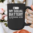 Sarcastic Anti Low Social Battery Social Introvert Graphic Print Coffee Mug Sarcastic Anti Low Social Battery Social Introvert Graphic Print Coffee Mug