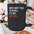 Sarcastic Introvert Attitude Quote Graphic Print Coffee Mug