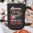 Sarcastic Introvert Need Guitar Sad Song Introvert Guitarist Graphic Print Coffee Mug