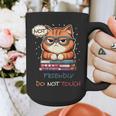 Sarcastic Loner Introvert Not a Friendly Do Not Touchs Graphic Print Coffee Mug Sarcastic Loner Introvert Not a Friendly Do Not Touchs Graphic Print Coffee Mug