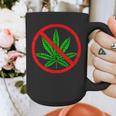 Say No Cannabis Anti-Marijuana Retro Weed Parent Dad Mom Graphic Print Coffee Mug Say No Cannabis Anti-Marijuana Retro Weed Parent Dad Mom Graphic Print Coffee Mug
