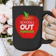 School Is Out Forever Graduation Humor Graphic Print Coffee Mug