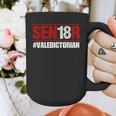 Senior 2018 Valedictorian School Colors Graduation Graphic Print Coffee Mug