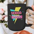 Senior 2022 Graduation Class Of 2022 Retro 90's Graduation Graphic Print Coffee Mug