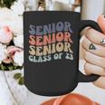 SENIOR 2023 Retro Class Of 2023 Seniors Graduation 23 Hippie Graphic Print Coffee Mug