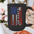 Senior 2026 Baseball American Flag Class Of 2026 Graduation Graphic Print Coffee Mug