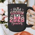 Senior 2026 Class Of 26 Coquette Pink Bow Graduation Cousin Graphic Print Coffee Mug