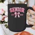 Senior 2026 Coquette Pink Bow Class Of 2026 Graduation Girls Graphic Print Coffee Mug