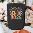 Senior 2026 Groovy Retro Grad Class Of 2026 Graduation Kids Graphic Print Coffee Mug