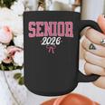 Senior 2026 Pink Coquette Bow Class Of 2026 Graduation Women Graphic Print Coffee Mug