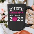 Senior Cheerleader Grandma Cheer Class Of 2026 Graduation Graphic Print Coffee Mug
