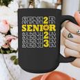 Senior Class Of 2023 Sunflower Graduation Seniors 23 Graphic Print Coffee Mug