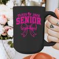 Senior Class Of 2026 Coquette Pink Bow Graduation 2026 Graphic Print Coffee Mug