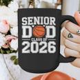 Senior Dad Class Of 2026 Cute Basketball Dad Graduation 2026 Graphic Print Coffee Mug