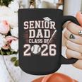Senior Dad Class Of 2026 Graduate Baseball 2026 Graduation Graphic Print Coffee Mug