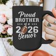 Senior Football Brother Class Of 2026 Graduation Graduate Graphic Print Coffee Mug